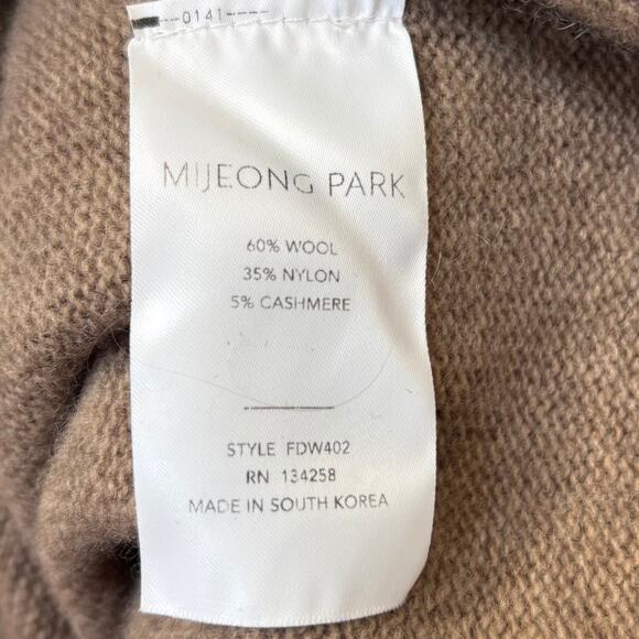 Mijeong Park Cashmere Turtleneck Knit Midi Dress Small - Picture 6 of 6